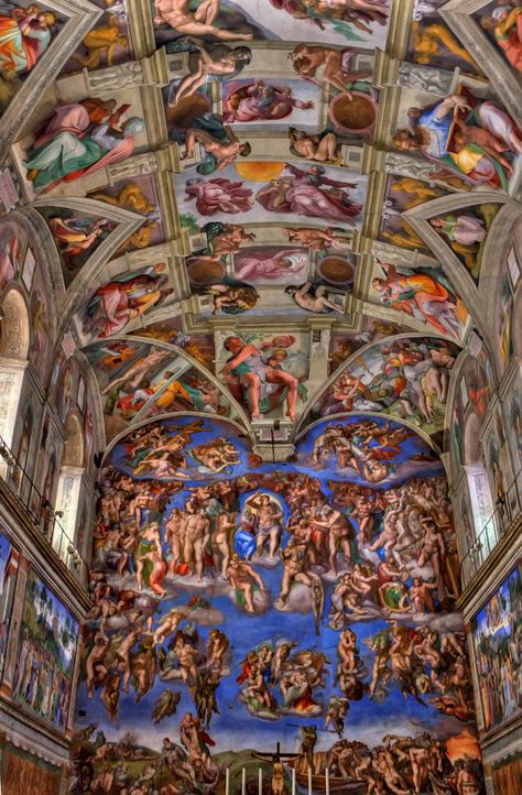 Explore projectmoonlightcafe's photos on Flickr. projectmoonlightcafe has uploaded 5598 photos to Flickr. Michaelangelo Painting, Italy Fall, Italy Places, Trip Italy, Sistine Chapel Ceiling, Vatican Rome, Visit Rome, Istoria Artei, Buku Harry Potter