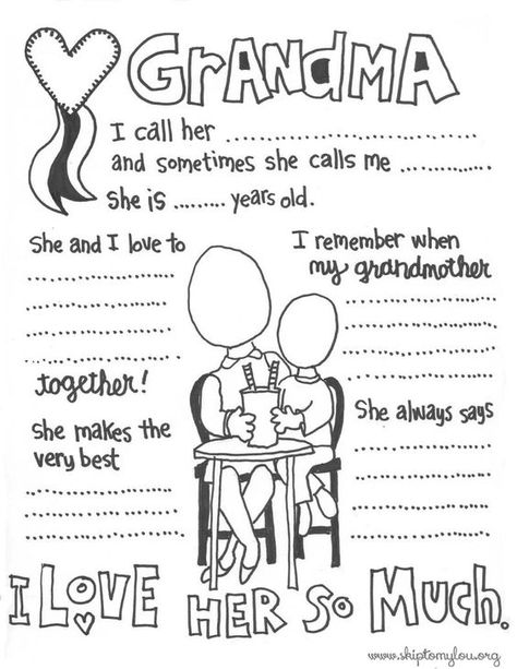 Mother's Day Crafts for Kids Grandparents Day Activities, Quotes Girlfriend, Birthday Grandma, Grandparents Day Crafts, Grands Parents, Grandparents Day Gifts, Grandma Funny, Mothers Day Crafts For Kids, Mors Dag