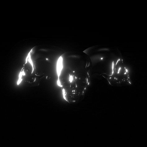 Glow Black And White GIF by xponentialdesign - Find & Share on GIPHY Black Banner For Discord Gif, Skull Gif Aesthetic, Black And White Banner Gifs, Black White Gif Aesthetic, Black And White Y2k Gif, Goth Banners Discord Gif, Black Pfp Gif For Discord, Top Widget Gif, Skull Banner Gif