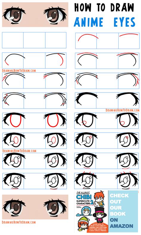 how to draw manga anime eyes step by step drawing tutorial How To Draw Manga Eyes Step By Step, Manga Beginner, Anime Style Tutorial, Anime Eyes Easy, Learning To Draw Anime, Draw Eyes Anime, Eyes Step By Step Drawing, Disney Tutorial, Drawing Anime Eyes