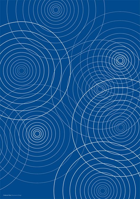 Water Ripple Illustration, River Graphic Design, Ripple Illustration, Ripple Graphic, Water Pattern Design, Water Graphic Design, River Graphic, Matt Willey, Radial Design