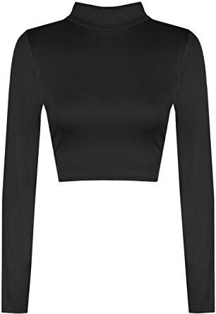 Kim Possible Shirt Kim Possible Costume, Full Sleeve Crop Top, Sweater Jumper Dress, Latest Crop Tops, Bralet Tops, Crop Long Sleeve, Turtle Neck Crop Top, T Shirt Crop Top, Cropped Tops