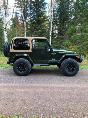 99 Jeep Wrangler Tj, Jeep Tj Sahara, Jeep Wrangler Vintage, 1997 Jeep Wrangler Tj, 97 Jeep Wrangler, Dollar Game, Jeep Wrangler Tires, Jeep Wrangler Soft Top, Jeep Wrangler Hard Top