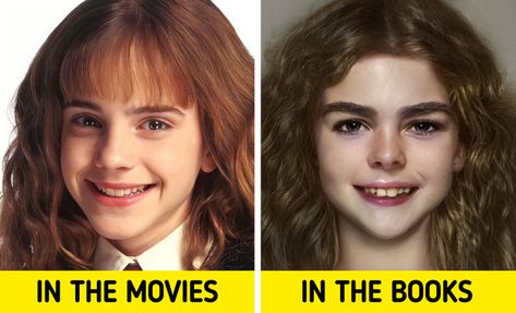 Book Accurate Harry Potter Characters, Harry Potter Hair Styles, Harry Potter Book Vs Movie, Harry Potter Eyes, Daniel Radcliffe And Emma Watson, Harry Potter Mom, Harry Potter Hair, Harry Potter And Hermione, Harry Potter Hairstyles