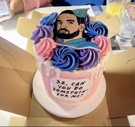 21 Savage Birthday Cake, 21 Savage Birthday, Drake Cake Birthdays, Drake Birthday Cake, Drake Birthday, Drake Birthday Party, Bf Birthday, Drake 21 Savage, Drake Cake