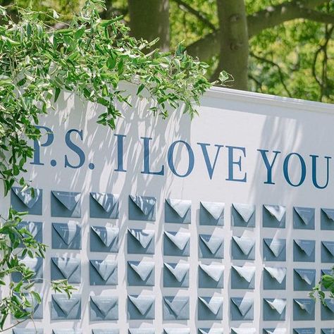 Envelope Wall Wedding, Letters For Wedding Guests, Love Letters Wedding Decor, Wedding Seating Chart Letters, Wedding Letters To Guests, Personalized Letters To Wedding Guests, Letters To Guests Wedding, Letter Seating Chart Wedding, Letters To Wedding Guests