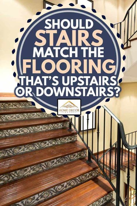 Upstairs Hallway Flooring Ideas, Stairway Flooring Ideas, Ideas For Stairs Instead Of Carpet, Upstairs Flooring Ideas, Stair Color Ideas Stairways, Finishing Stairs, Painted Wood Stairs, Best Carpet For Stairs, Wood Floor Stairs