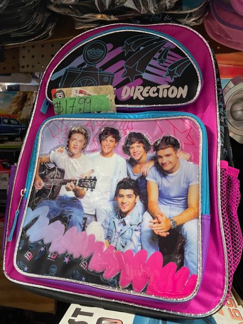 One Direction Backpack, Senior Backpacks, 1d Merch, One Direction Merch, 1d Funny, Harry 1d, Harry Styles Imagines, Crush Pics, Barbie Stuff