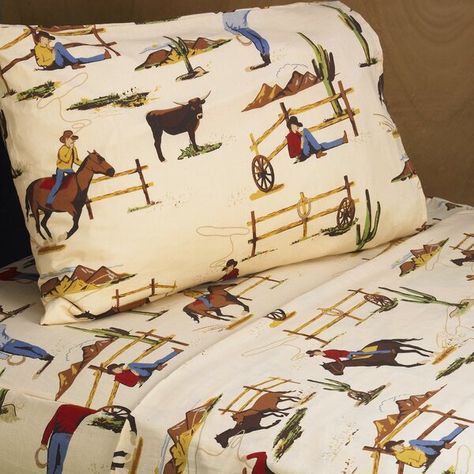 Cowboy Bedroom, Cowboy Room, Western Bedding, Kids Sheets, Wild West Cowboys, Luxurious Bed, Sweet Jojo Designs, Jojo Designs, Twin Sheets