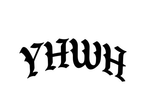 Use this file to rock the name of our God, YHWH!! As stated in Exodus 6:2-3, where God tells Moses, "I am Yhwh; and I appeared to Abraham, Isaac, and Jacob, as El Shaddai, but by my name, Yhwh, I did not make myself known to them". In Exodus 3, God reveals his name to Moses as Yhwh, which means "I AM". The meaning of God's name is connected to his presence to save his people, "I AM with you". Cricut, God Reveals, Abraham Isaac, Exodus 3, The Meaning