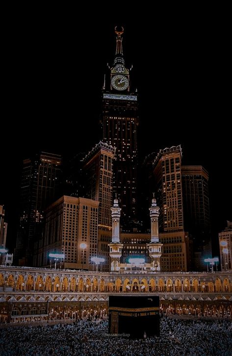 Islam Mecca Images, La Mecca, Al Qur'an Photography, Qur'an Photography, Islamic Wallpaper Iphone, Islamic Wallpaper Hd, Mecca Islam, Live Screen Wallpaper, Allah Photo