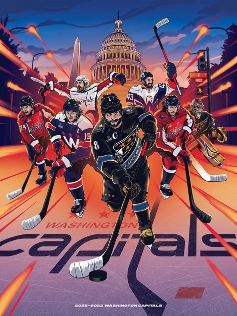 Washington Capitals by Ryan Lynn on Dribbble Logos, Nhl, Wc Logo, Washington Capitals Hockey, Capitals Hockey, Retro Sports, Washington Capitals, Logo Sign, Sports Art