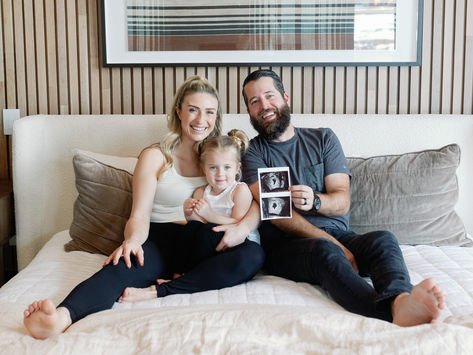 HGTV host and designer Jasmine Roth can’t wait to add a fourth member to her family. Jasmine Roth, Hgtv Star, Family Of Three, Expecting Baby, Second Child, The Details, The Help, Easy Diy, Quick Saves