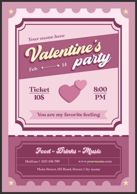 Poster Templates Background, Dating Poster Design, Valentines Posters Ideas, Poster Ideas For Valentines Day, Cupid Poster Design, Valentines Pubmat Ideas, Valentine Graphic Design Poster, Valentines Day Event Poster, Valentines Day Pubmat