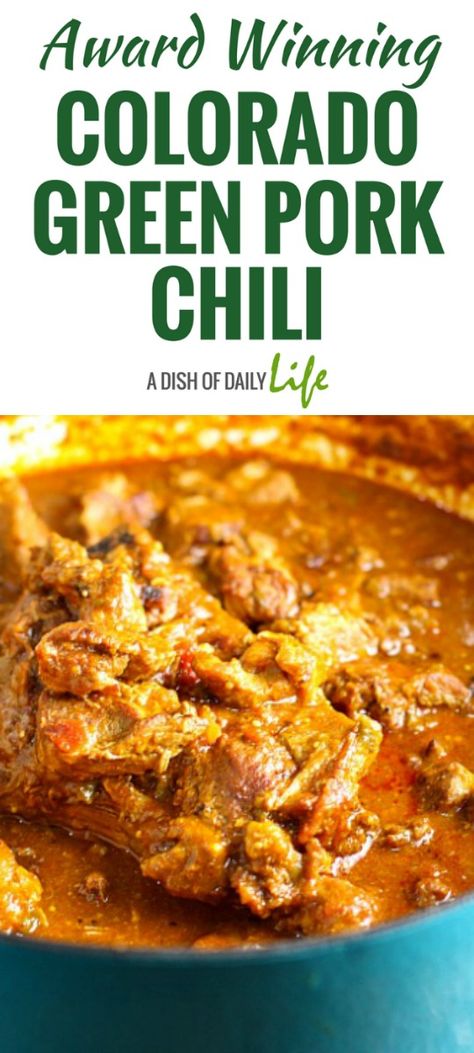 Green Pork Chili, Colorado Green Chili, Pork Green Chili Recipes, Green Chili Stew, Green Chili Pork, Green Chili Recipes, Green Chile Recipes, Pork Chili, Chile Recipes