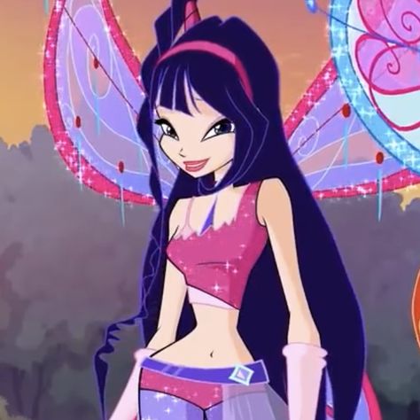 Purple Cartoon Characters, Musa Winx, Ladybugs Movie, Klub Winx, Pix Art, Cute Beanies, Purple Girls, Cartoon Sketches, I Luv U