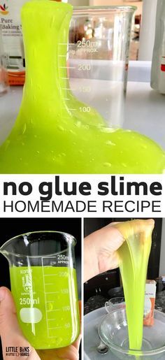 How To Make Slime Without Glue, Slime With Out Glue, Diy Slime Without Glue, Easy To Make Slime, Make Slime Without Glue, Jiggly Slime, Make Slime For Kids, College Ministry, Slime Without Glue