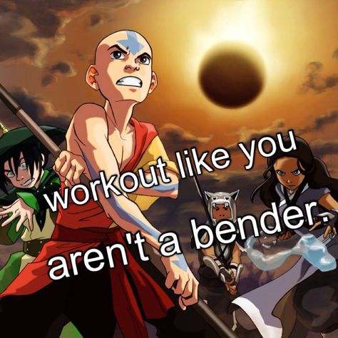 fitgeekgirl instagram  #workout #motivation #funny #humor #geek #avatar #bender Workout Motivation, Funny Humour, The Last Airbender, Cartoon Workout, Motivational Things, Motivation Funny, Ty Lee, Legend Of Korra, Funny Humor