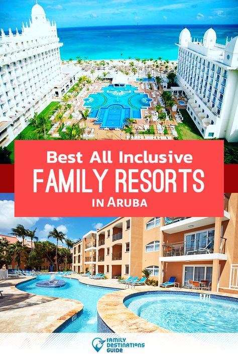 Family trip to Aruba? We’re FamilyDestinationsGuide, and we’re here to help: Discover Aruba’s 10 best all-inclusive family resorts; make memories that last forever! #aruba #arubavacation Destination Vow Renewal All Inclusive, Aruba Family Vacation, Aruba All Inclusive Resorts, All Inclusive Carribean Resorts, All Inclusive Aruba Resorts, Best All Inclusive Family Resorts, Aruba With Kids, Best Resorts For Kids, Renewal Vows