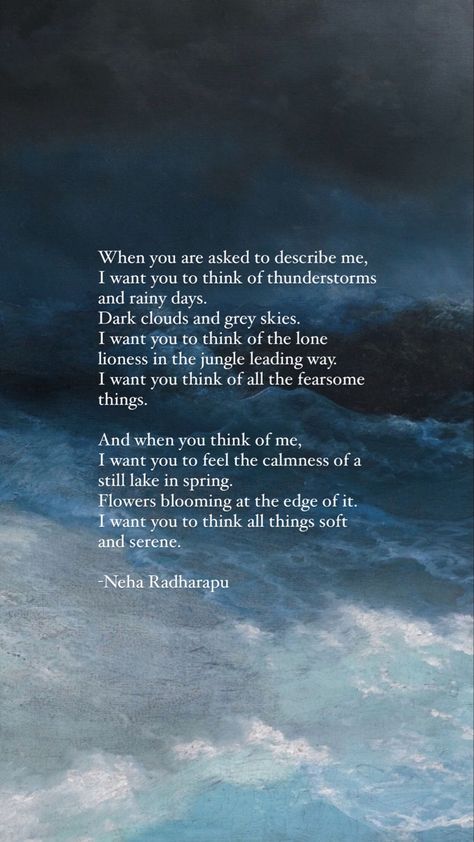 Moon And The Ocean Quotes, Sky People Aesthetic, Nature, Poems On Water, Quotes On Ocean Waves, Waterfall Poems Poetry, Quotes Deep Meaningful Ocean, Storm Poems Poetry, Poem About Thunderstorm