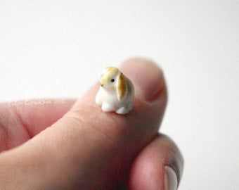 Fimo, Polymer Clay Bunny, Clay Bunny, Diy Fimo, Bunny White, Polymer Clay Animals, Polymer Clay Miniatures, Clay Animals, Modeling Clay