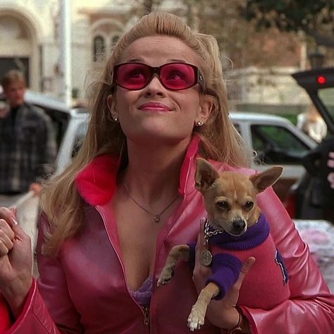 Elle Woods Icon, Bruiser Woods, Legaly Blonde, Blonde Movie, 2000s Icons, Blonde Aesthetic, Girly Movies, 2000s Aesthetic, Elle Woods