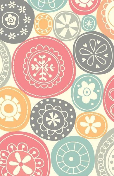 we love this pattern and the colors! Circles Art, Hantverk Diy, Motifs Textiles, Cocoppa Wallpaper, Textil Design, Seni Cat Air, Circle Art, Pattern Play, Pretty Patterns