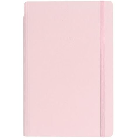 The Anything Notebook was especially made for... well... anyone. This beautifully crafted notebook is bound in a leatherette cover, held together with an elastic band, and includes our very favorite pen, with a custom made binding to hold it in place. The Anything Notebook contains 100 blank pages meant to fill with whatever your heart desires. Cute Pink Notebooks, Light Pink Notebook, Cute Pink Journal, Simon Gordon, Pink School Supplies, Pink Wishlist, Prompted Journal, Pink Diary, Best Baby Book