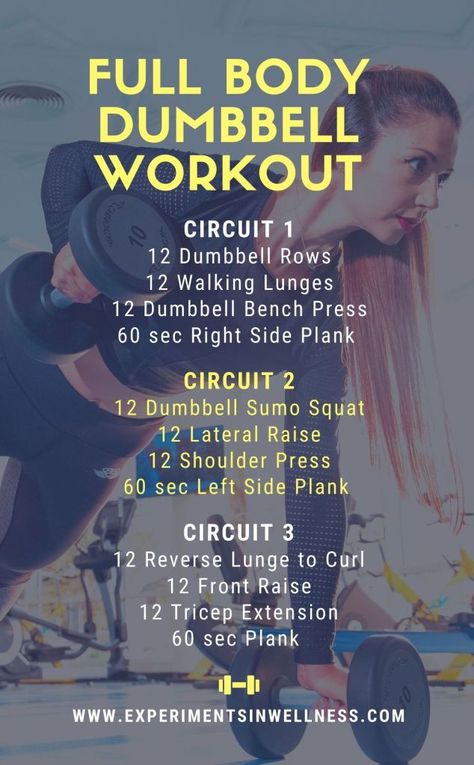 30 Minute Full Body Dumbbell Workout, 1 Hour Full Body Workout Gym, Full Body Circuit Workout Gym, Full Body Workout For Women Over 50, Full Body Strength Workout At Home, At Home Experiments, Total Body Workout At Home, Home Experiments, Full Body Dumbbell