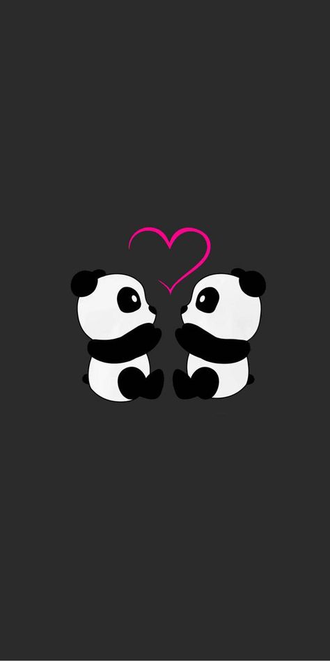 Download Panda Love wallpaper by LittleMoth14 - 4f - Free on ZEDGE™ now. Browse millions of popular amor Wallpapers and Ringtones on Zedge and personalize your phone to suit you. Browse our content now and free your phone Panda Wallpaper Iphone, Panda Background, Cute Panda Cartoon, Panda Images, Colorfull Wallpaper, Hd Cool Wallpapers, Status Images, Panda Wallpapers, Cute Black Wallpaper