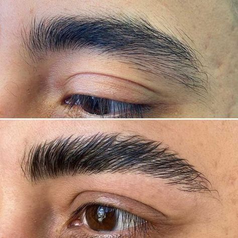 An Expert Guide to Grooming Men’s Eyebrows - PMUHub Fake Beard Makeup, Men Eyebrows Grooming, Mens Eyebrows, Eyebrow Cut, Eyebrow Guide, Guys Grooming, French Crop, Brow Care, Sulam Alis