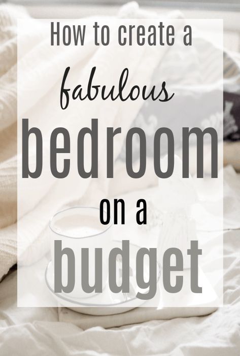 Diy Decorating, Bedroom Design On A Budget, Bedroom On A Budget, Bedroom Decor On A Budget, Bedroom Decoration Ideas, Budget Bedroom, Trendy Bedroom, Contemporary Home Decor, Bedroom Decoration