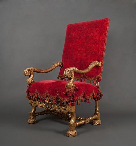 Louis XIV chair auction | Louis XIV Armchair, Around 1675 - Antiques | ArtListings Baroque Chair, Louis Chairs, Church Furniture, Baroque Furniture, Stylish Chairs, Antique Chairs, Louis Xiv, French Furniture, Classic Furniture