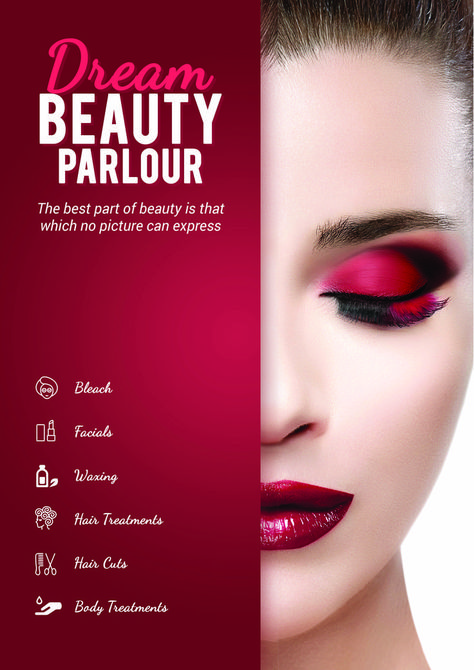 Beauty Parlor Brochure | Beauty salon posters, Beauty saloon, Beauty posters Beauty Parlor Banner Design, Parlour Poster Design, Salon Offers Poster, Beauty Parlor Poster, Beauty Parlour Poster, Beauty Salon Banner Design, Beauty Parlor Logo, Beauty Parlour Poster Design, Beauty Salon Poster Design