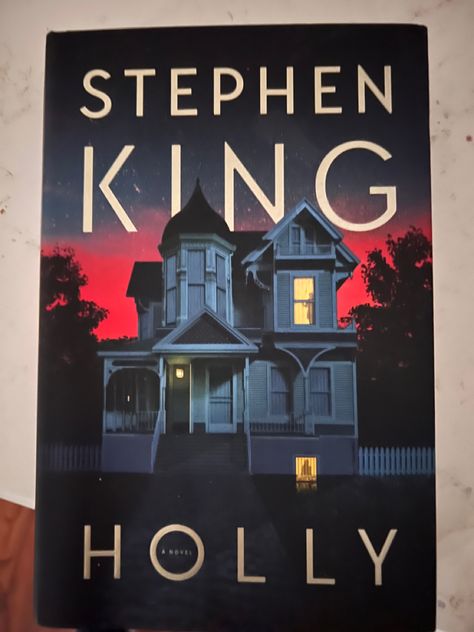 Stephen King Books, Stephen King Holly, Holly Stephen King, Stephen King Books Aesthetic, Library Girl, Stephen Kings, Steven King, Bob Books, King Book