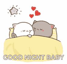 Mochi Peach Cat, Goodnight Cute, Cuddling Gif, Good Night Babe, Calin Gif, Good Night For Him, Peach Cat, Good Night I Love You, Good Night Baby