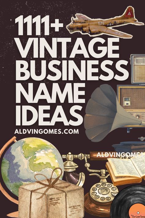 Vintage Business Names, Vintage Business Name Ideas, Names for Vintage Business Fashion Names Ideas, Fashion Store Names, Vintage Clothing Display, Boutique Names Ideas, Vintage Market Booth, Vintage Store Ideas, Store Names Ideas, Shop Name Ideas, Unique Business Names