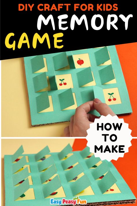 Need a boredom buster for the kids? Try our DIY Memory Game! It's a fantastic paper craft that combines fun fruit crafts with the classic game of memory, offering hours of entertainment and skill-building. Follow our tutorial and make yours! Fruit Crafts For Kids, Paper Games For Kids, Fruit Diy, Fruit Crafts, Monkey Crafts, Fun Fruit, Educational Play, Fruit Coloring Pages, Creative Kids Crafts