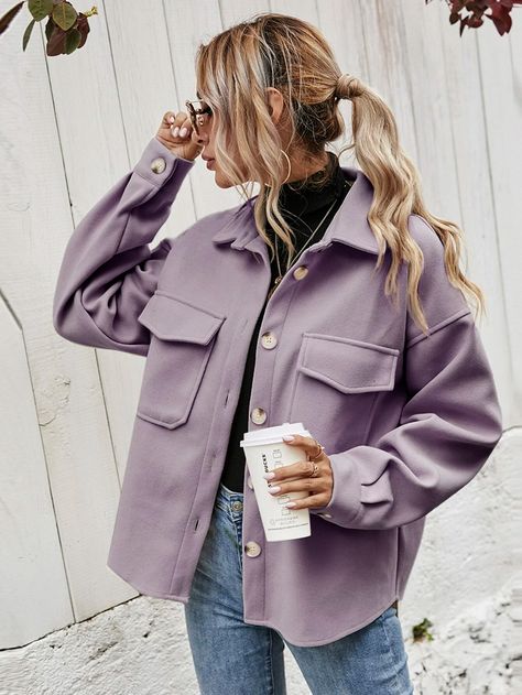 Nurse Clothing, Loose Coat, Outwear Fashion, Luxury Outerwear, Loose Coats, Winter Trench Coat, Coat For Women, Women Jacket, Solid Color Shirt