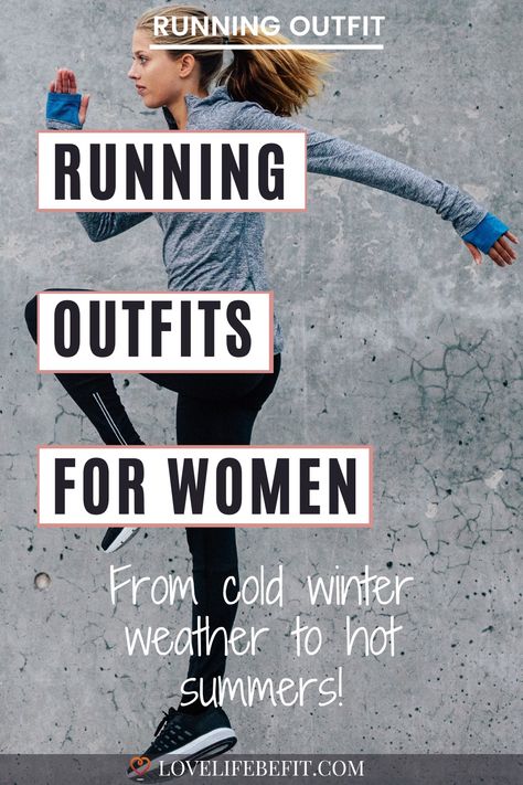 The best women's running outfits from reliable running brands for trail and road running. Advice for cold and wet weather running. Cold weather running outfit and hot weather running outfit. Find out what to wear running with running outfits for women winter and running outfits for women summer Women's Running Outfit, Best Running Outfits For Women, Running Pants For Women, Modest Running Outfits For Women, Nike Running Outfits For Women, 5k Running Outfits Women, Women’s Running Outfits, Running Outfits For Women Spring, Cute Running Outfits For Women