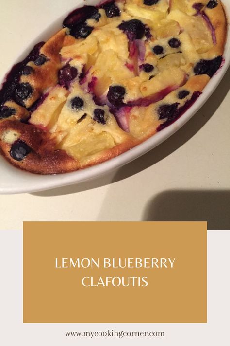 Indulge in the divine combination of tart blueberries, tangy lemon zest, and creamy goodness with our Lemon Blueberry Clafoutis. #LemonBlueberryClafoutis #FrenchDessert #BlueberrySeason #SweetIndulgence #TartBlueberries Berry, Tart, Blueberries, Blueberry Clafoutis, Blueberry Season, French Dessert, Lemon Blueberry, Lemon Zest, The Divine