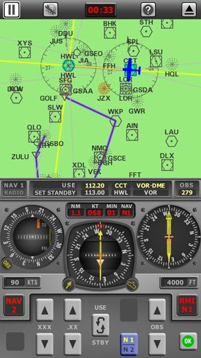 Radio Navigation Simulator by Digital Aviation, for iPad, iPhone, iPod Aviation Study, Aviation Charts, Aircraft Instruments, Flight Instruction, Aviation Education, Light Sport Aircraft, Aviation Training, Aviation Technology, Pilots Aviation