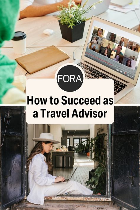 How To Get Clients As A Travel Agent, Travel Agent Marketing Ideas Tips, Travel Agent Content Ideas, Becoming A Travel Agent, Travel Advisor Aesthetic, How To Become A Travel Agent From Home, Travel Agent Tips, How To Become A Travel Agent, Travel Agent Aesthetic