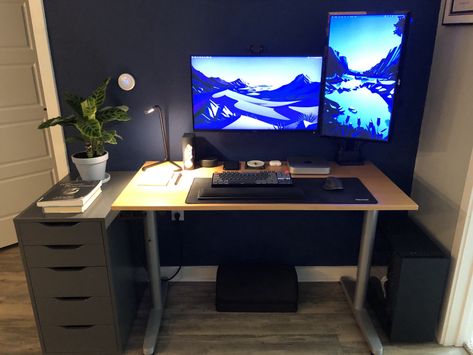 My Complete Desk Setup as a Learning Programmer | Medium Engineer Desk Setup, Programmer Desk Setup, Programmer Home Office, Coding Desk Setup, Programmer Desk, Engineer Desk, Programmers Desk, Minimal Desk Setup, Minimal Desk