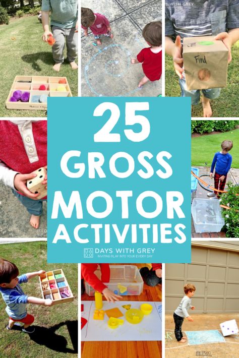 The best ways to get kids up and moving with gross motor play Outside Gross Motor Preschool Activities, Memorial Day Gross Motor Activities, Summer Gross Motor Activities, Summer Gross Motor Activities Preschool, Gross Motor Activities For Preschoolers, Toddler Gross Motor Activities, Preschool Movement Activities, Physical Development Activities, Cross Motor