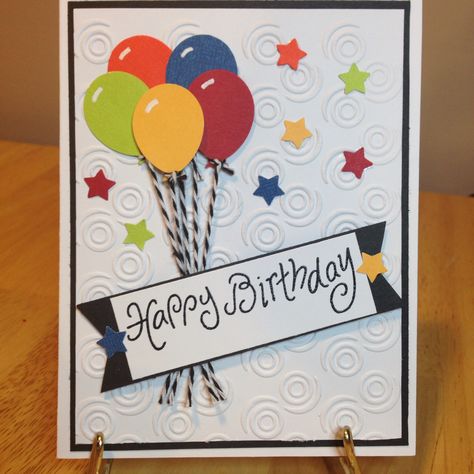 Children’s Handmade Birthday Cards, Balloon Birthday Cards Handmade, Children’s Birthday Cards, Balloon Cards Handmade, Birthday Cards With Balloons, Birthday Cards Balloons, Ballon Cards, Balloon Birthday Card, Birthday Card Diy