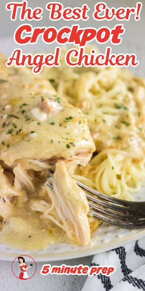 Crockpot Dinner Pasta, Country Kitchen Recipes, Country Style Pork Ribs With Gravy, Dinner With Kids Ideas, Italian Creamy Chicken, Cheap Dinners For A Family Budget, Angel Chicken Recipe, Crockpot Angel Chicken, Cream Of Chicken Recipes