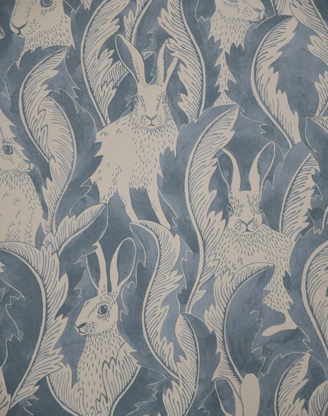 De Stijl, Northern Lights, Hares In Hiding Wallpaper, Patterned Wallpaper Living Room, Peel And Stick Wallpaper Accent Wall, Blue Animal Wallpaper, Moon Gazing, Dandelion Leaves, Weaving Inspiration