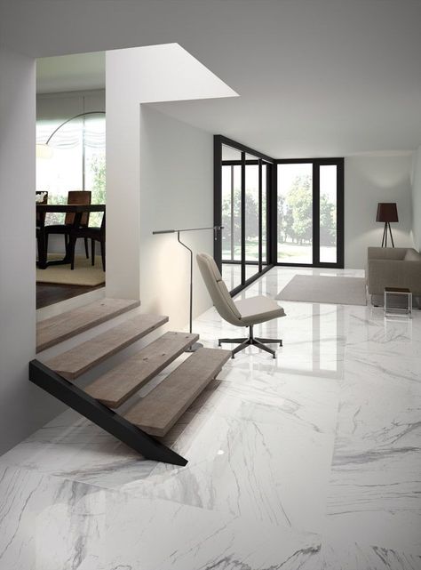 Marble Living Room Floor, Living Room Tiles Design, Home Tiles Design, Modern Wall Tiles, Marble Living Room, Floor Tiles Design, Marble Flooring Design, Tile Floor Living Room, White Marble Floor