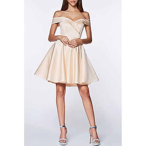 Flowy Satin Dress, Grade 8 Grad Dresses, Sequin Belt, Flounced Skirt, Dama Dresses, Elegant Cocktail Dress, Elegant Mini Dress, Satin Homecoming Dress, Cinderella Divine